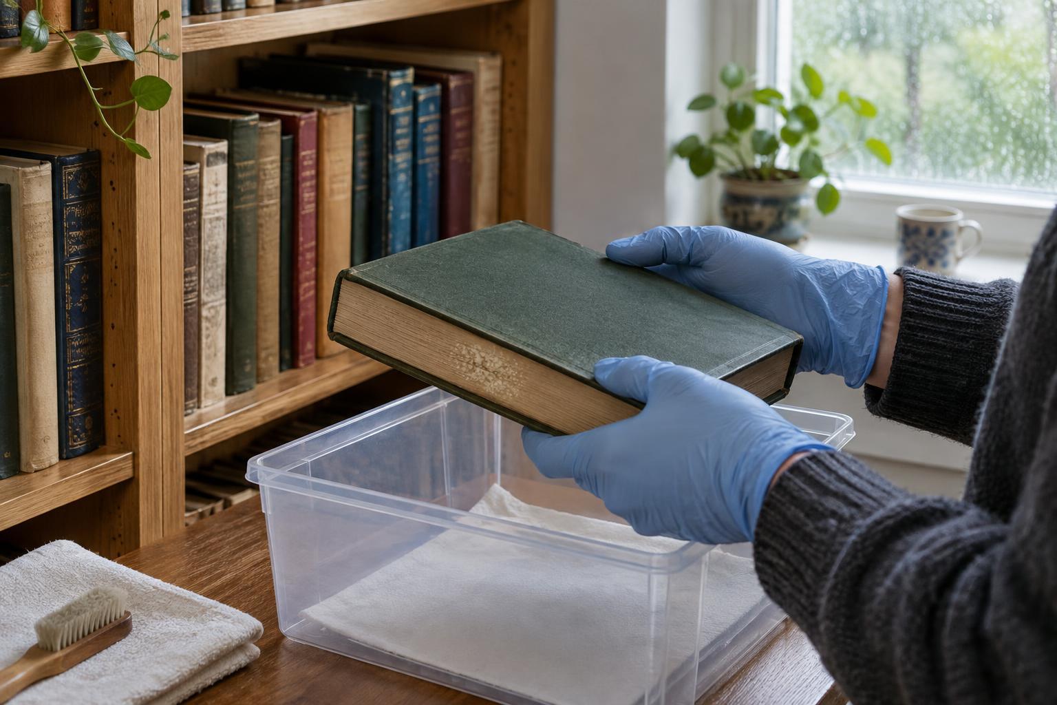 What to Do If You Find Mold or Book Pests in Your Collection