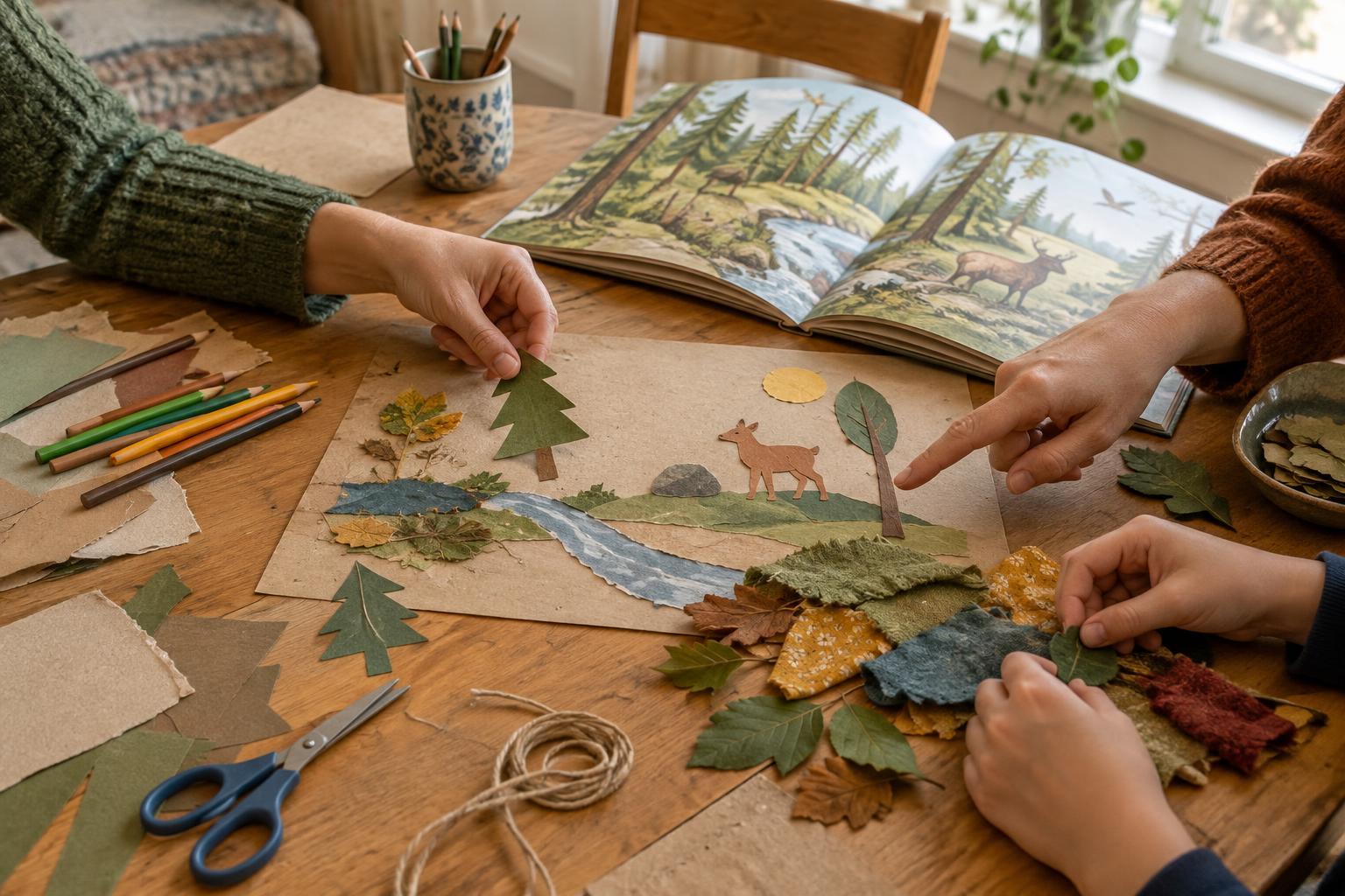 Story Crafts That Work With the Supplies, Space and Movement You Have